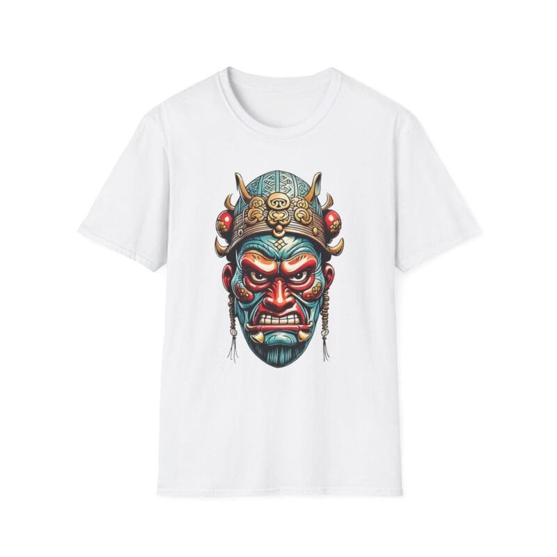 JAPANESE MASK 2 - Bold Graphic Tee - Behind the Mask Lies the Soul $16.97