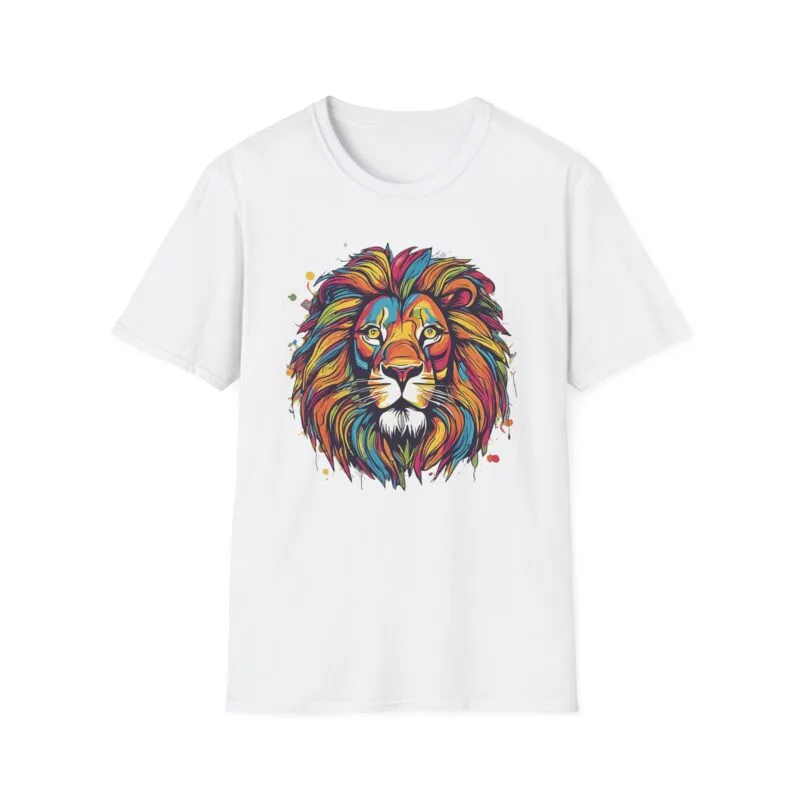 LION 3 - Vibrant Lion Graphic Unisex T-Shirt - 'Roar with Courage' $16.97 LION 3 - Vibrant Lion Graphic Unisex T-Shirt - 'Roar with Courage' $16.97
