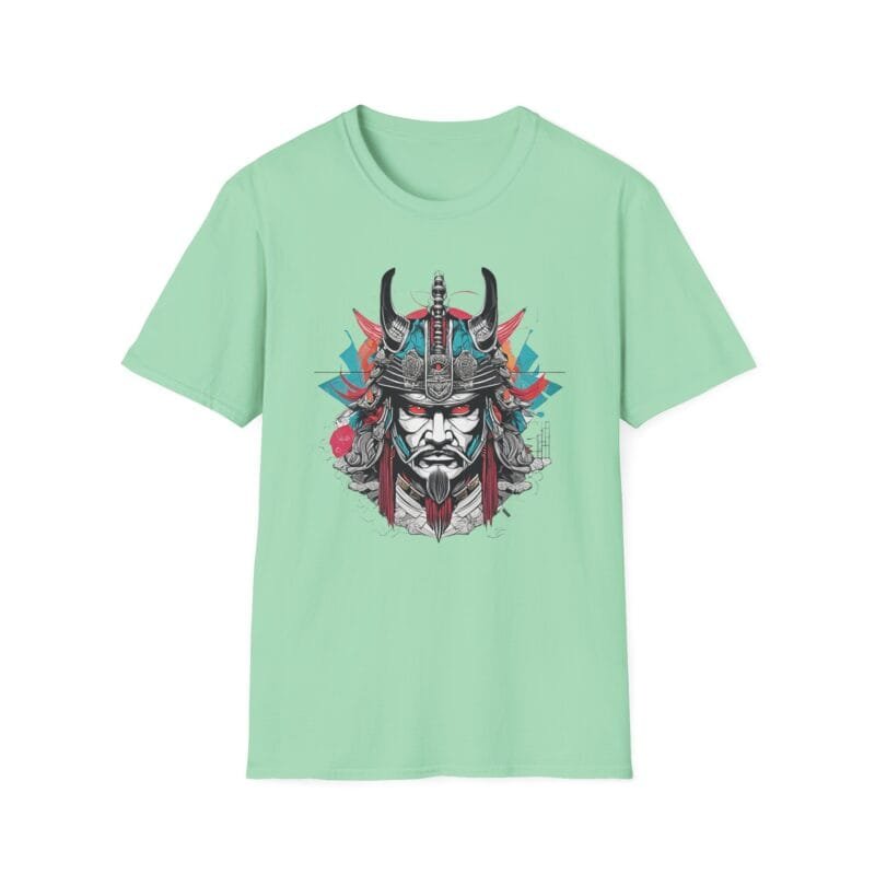 JAPANESE MASK 3 - Samurai Warrior Graphic T-Shirt - Bold Design for Anime and Culture Enthusiasts $16.97
