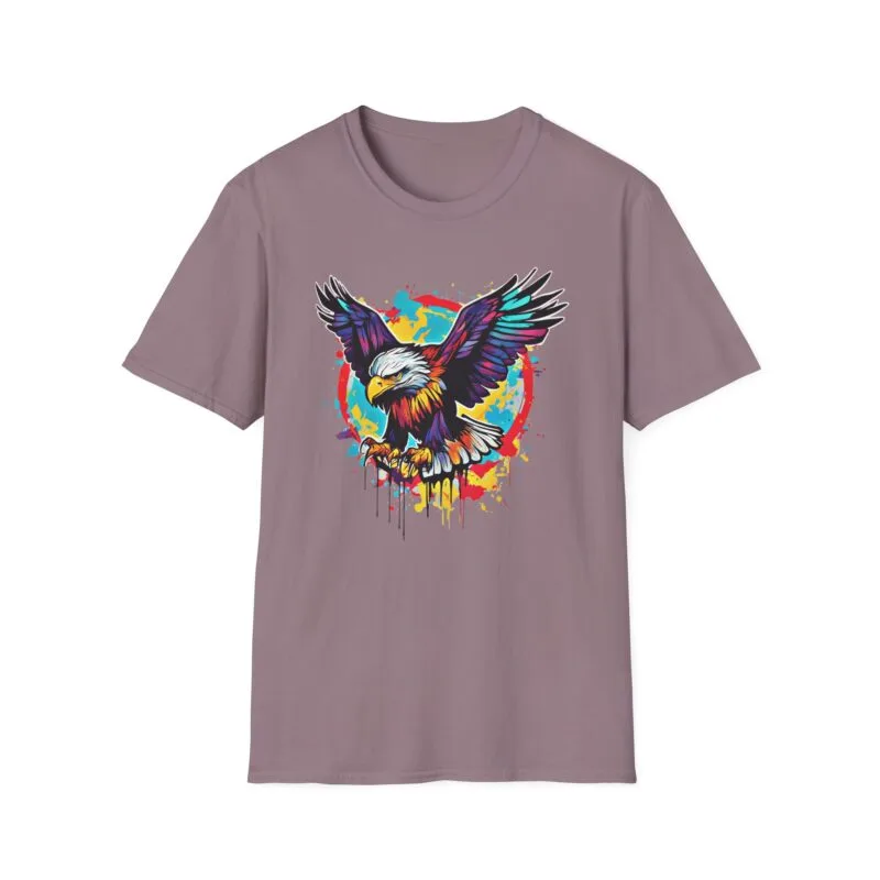 Eagle 4 - Graphic Unisex T-Shirt – "Fly High, Dream Big" Inspirational Tee $16.97