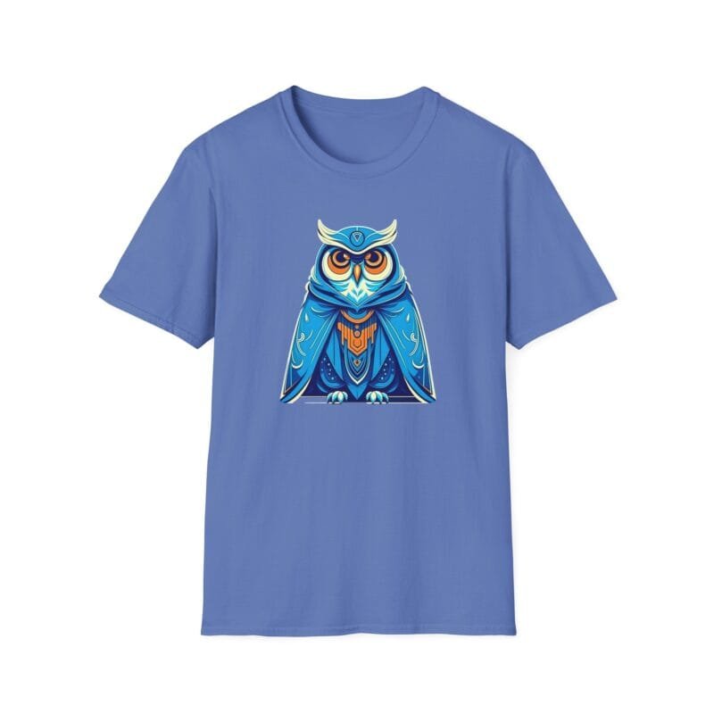 Colorful Owl 1 - Unisex T-Shirt - Bold Actions, Limitless Possibilities Graphic Tee $16.92