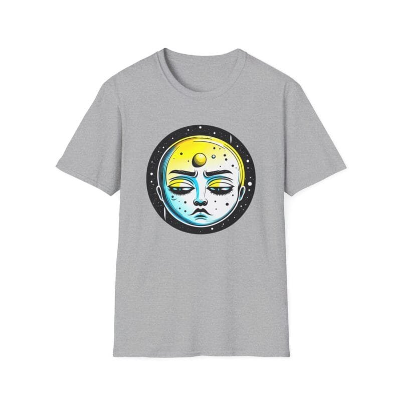 Cosmic Courage Unisex Softstyle T-Shirt - Inspirational Design for Dreamers $16.92