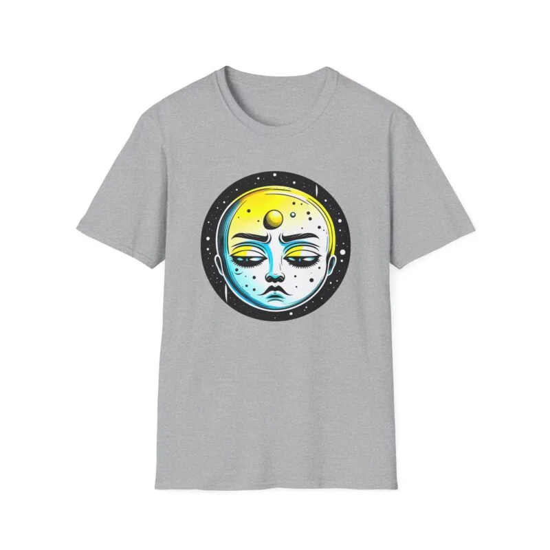 Cosmic Courage Unisex Softstyle T-Shirt - Inspirational Design for Dreamers $16.92