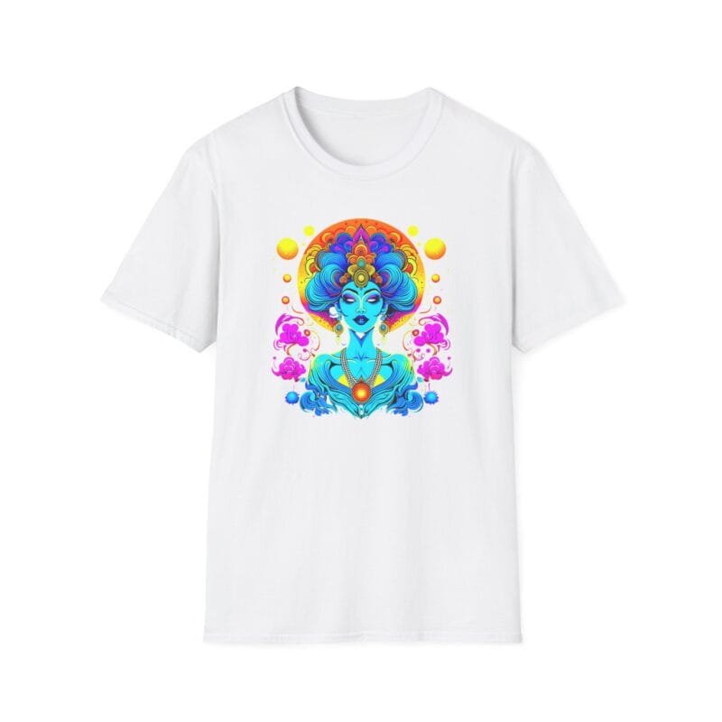 Lady God - Colorful Leadership Inspirational T-Shirt - Unisex Softstyle Tee $16.92