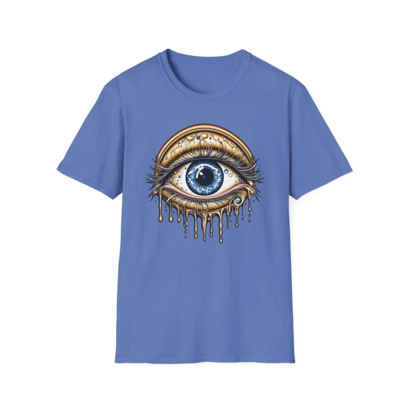 Mystical Eye 2 - Unisex Softstyle T-Shirt - Trendy Graphic Tee for Festival and Everyday Wear $10.77