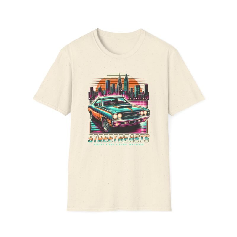 Car Street Beast Retro Street Beasts Unisex Softstyle T-Shirt - Vintage Car Graphic Tee $17.92