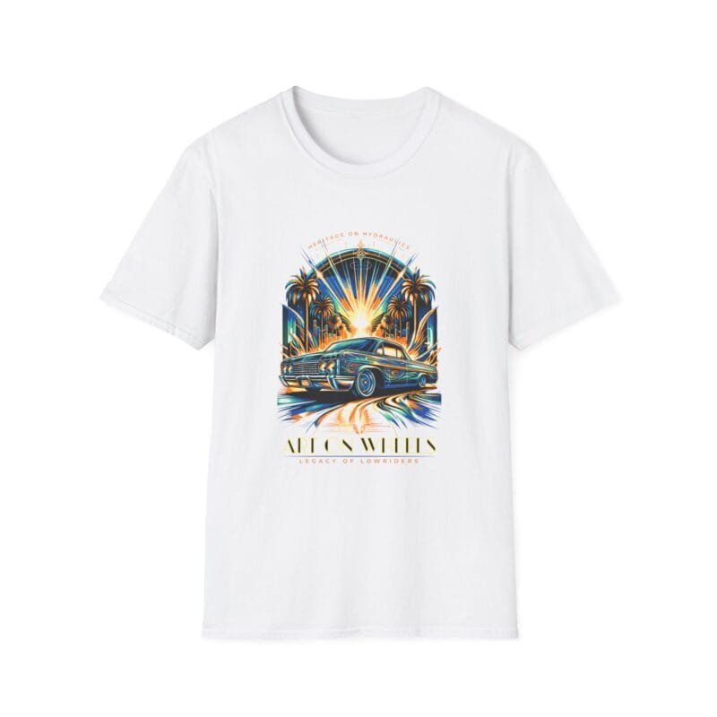Art on Wheels Retro Car Graphic T-Shirt - "Success is a journey, not a destination" $17.92