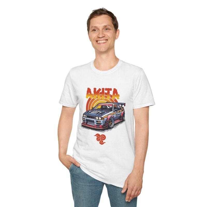 Akira Retro Car Graphic Unisex Softstyle T-Shirt - 'The Best Is Yet To Come'