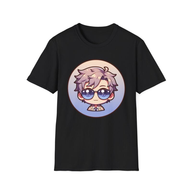 AnimeCool Boy - Chibi Character T-Shirt, Cute Unisex Tee, Casual Wear, Perfect for Gifts, Anime Inspired Fashion, Everyday Comfort $17.88
