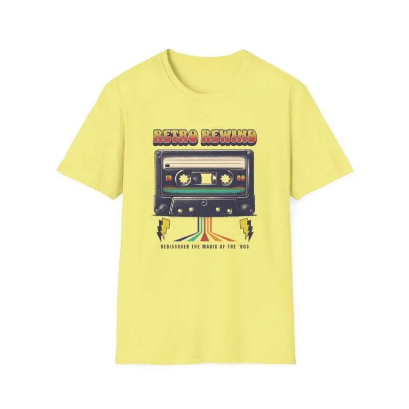 Cassette Tape - Retro Music T-Shirt, Vintage Style Tee, Gift for Music Lovers, Cassette Tape Graphic Tee, Unisex Fashion Shirt $17.88
