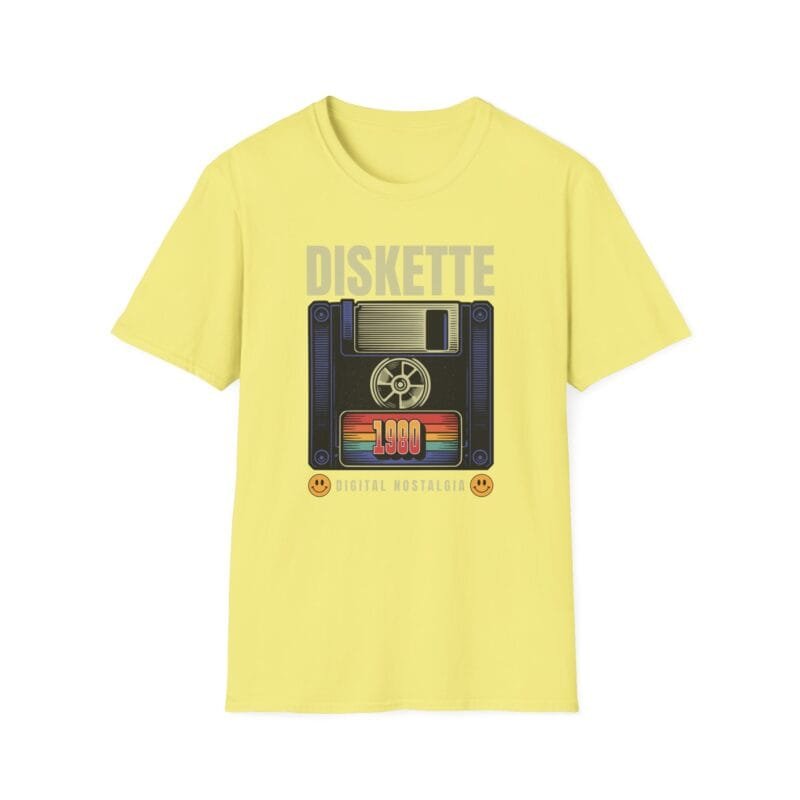 Diskette - Retro Video Game T-Shirt, Vintage Tee, 80s Nostalgia Shirt, Perfect Gift for Gamers, Unisex Graphic Tee $17.88