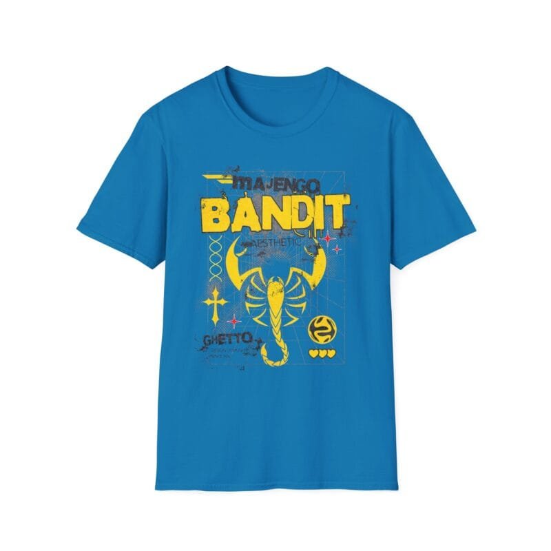 Aesthetic Bandit Scorpion - Unisex T-Shirt - 'Be Audaciously Courageous' Graphic Tee $17.88