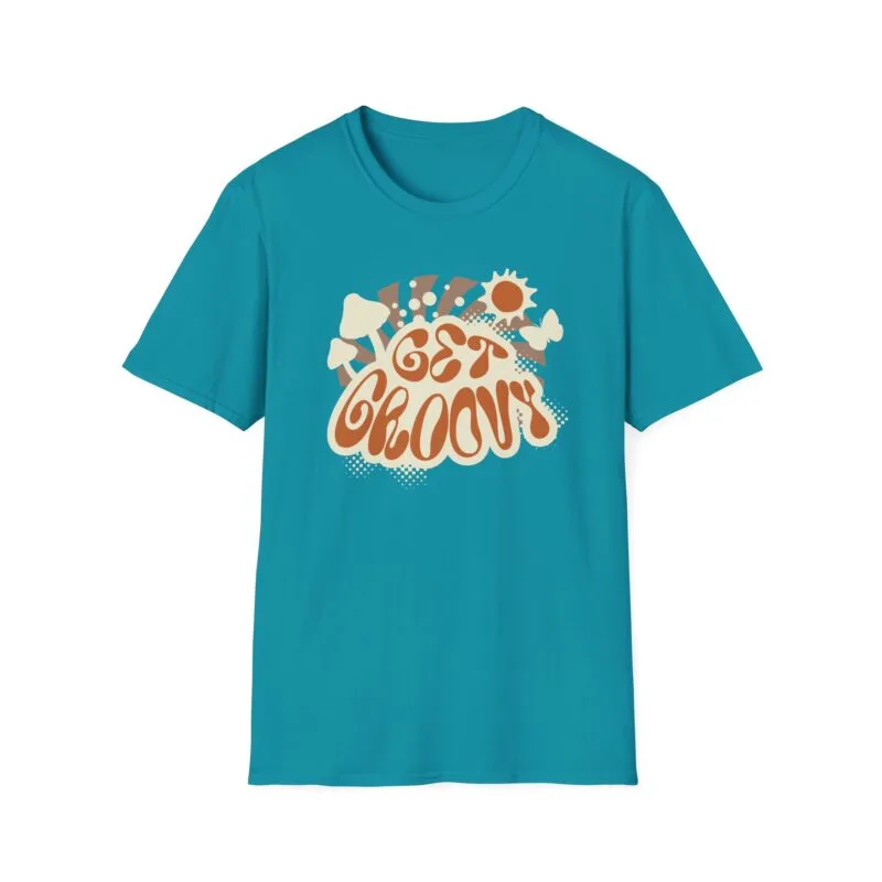 Get Groovy - Inspirational T-Shirt - Get Gloomy, Unisex Tee, Positive Vibes, Casual Apparel, Motivational Gift, Everyday Wear, Summer Style $17.88
