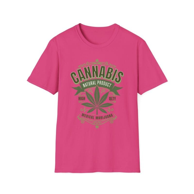 Cannabis - Unisex Cannabis Softstyle T-Shirt - High Quality Medical Marijuana Design $17.88