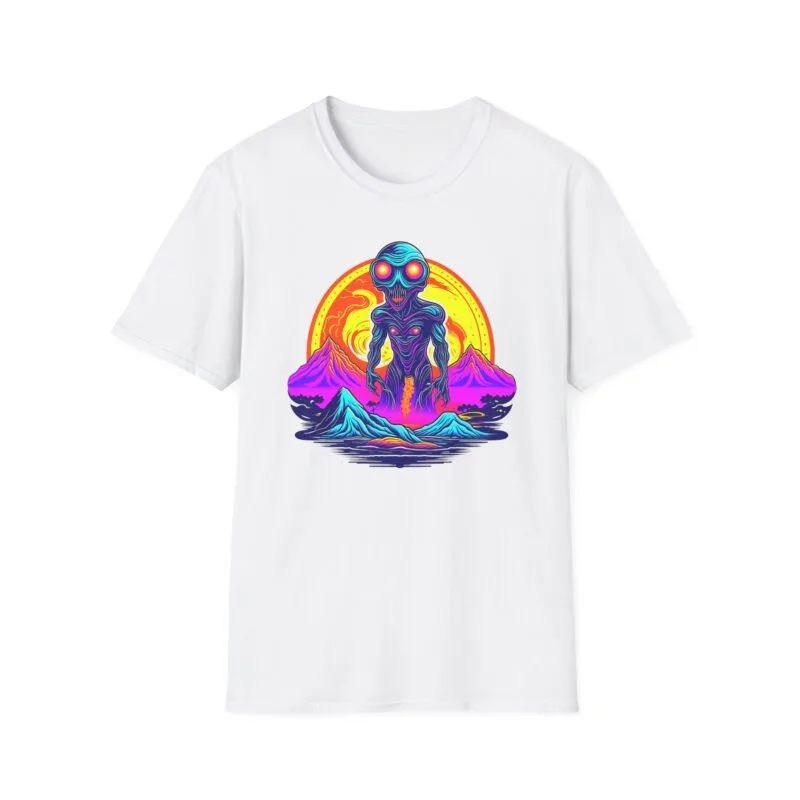 Alien 3 - Bold Alien Adventure Unisex Softstyle T-Shirt - Ultimate Statement Tee for Sci-Fi Lovers $17.88