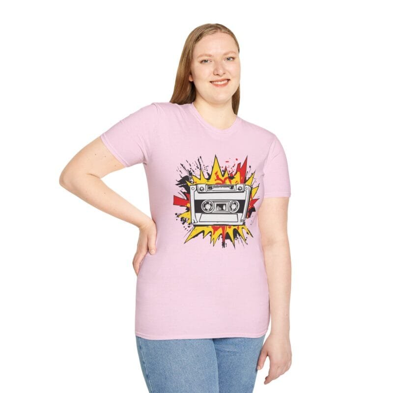 Cassette Tape - Retro Music T-Shirt, Vintage Style Tee, Gift for Music Lovers, Cassette Tape Graphic Tee, Unisex Fashion Shirt $17.88