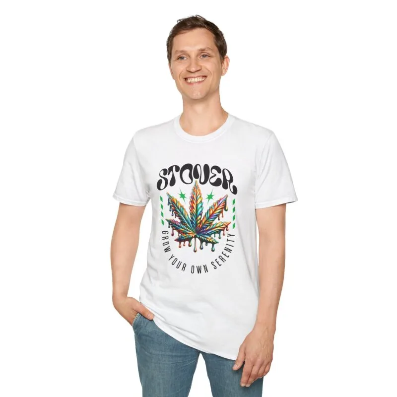 Cannabis Leaf - Colorful Stoner T-Shirt, Unisex Graphic Tee for Cannabis Lovers, Unique Gift for Potheads, Perfect for 420 Celebrations, Comfortable [...] $17.88
