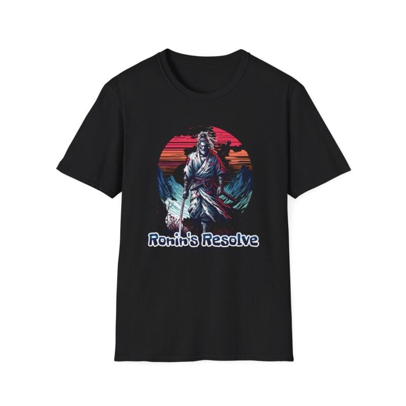Ronin Resolve - Epic Adventure T-Shirt, Graphic Tee for Gamers, Unisex Softstyle Shirt, Casual Wear, Gift for Adventurers, Video Game Merchandise $17.88