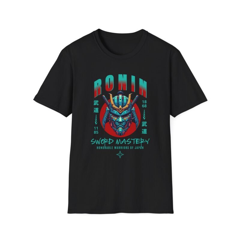 Ronin Sword Mastery - Samurai Spirit T-Shirt, Japanese Warrior Gift, Unisex Graphic Tee, Men's Women's Festival Wear, Retro Vintage Style, Anime Lover Apparel $17.88