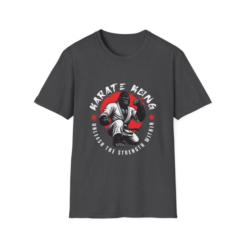Karate Kong - Unisex Softstyle T-Shirt - Strength, Martial Arts, Workout Gear, Gift for Fitness Lovers, Martial Arts Enthusiasts $17.88