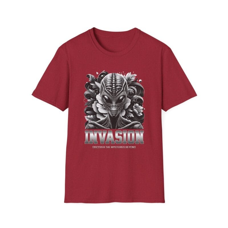 Alien Invasion 2- Graphic T-Shirt, Unique Unisex Tee, Casual Wear, Gift for Sci-Fi Fans, Fun Graphic Tee, Summer Fashion $17.88