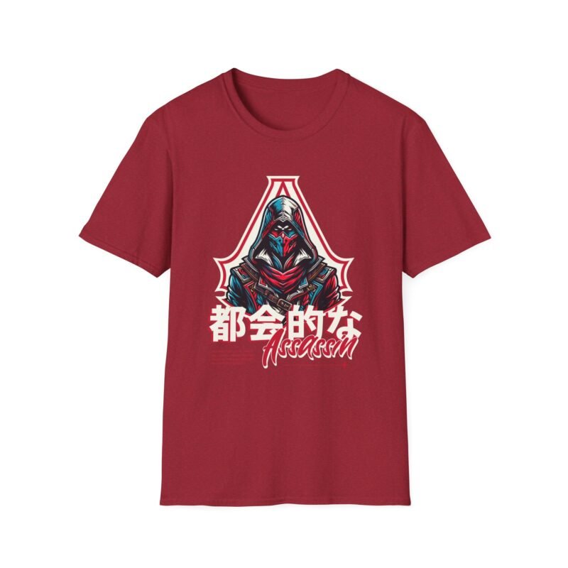 Urban Assassin - Vibes Unisex Softstyle T-Shirt, Gamer Shirt, Casual Wear, Unique Graphic Tee, Gift for Anime Lovers, Fun Fashion $17.88