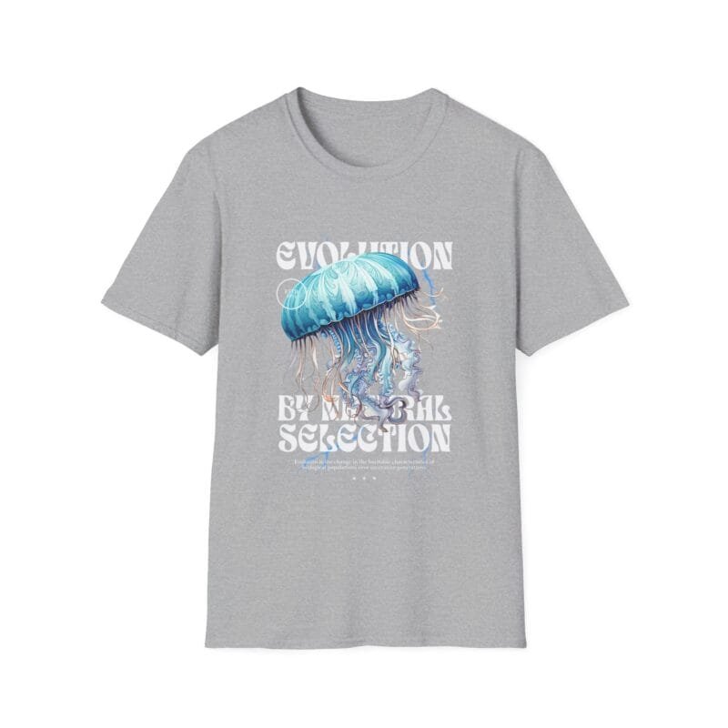 Evolution - Ocean Vibes Jellyfish T-Shirt | Climate Justice Now | Unisex Softstyle $17.88