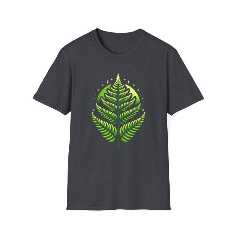 Live leave 1 - Eco-Friendly Unisex T-Shirt | "Trees Are the Answer" Green Fern Design $17.88