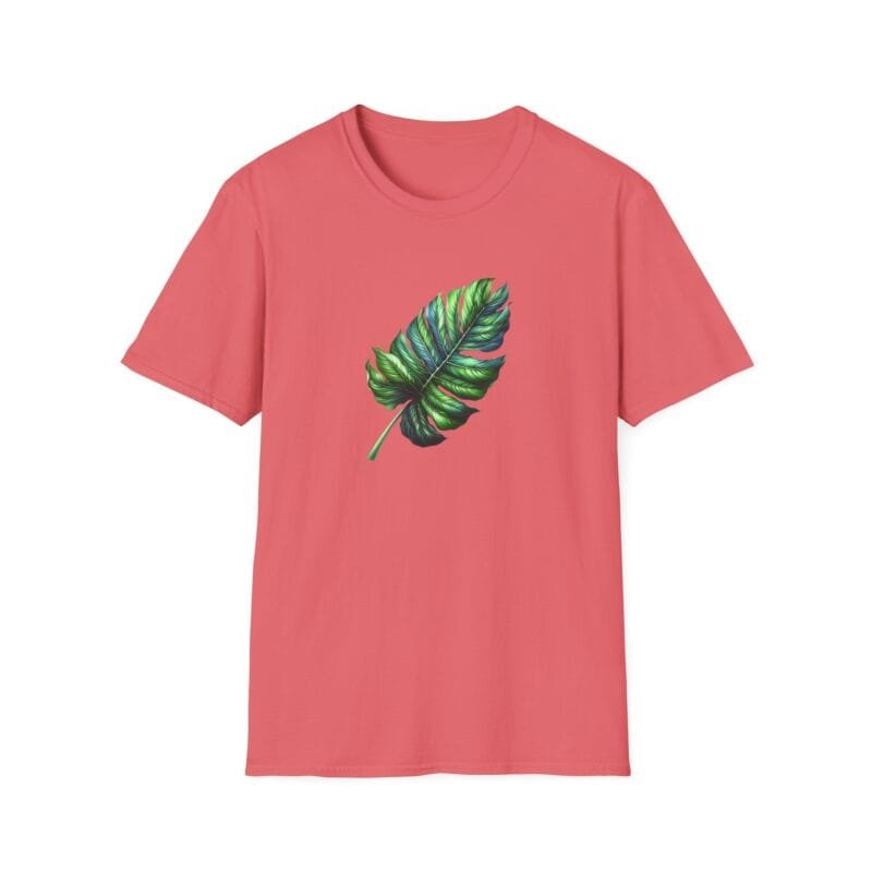 Live Leave 2 - Eco-Friendly Monstera Leaf Unisex T-Shirt - "Refuse, Reduce, Reuse, Recycle" $17.88