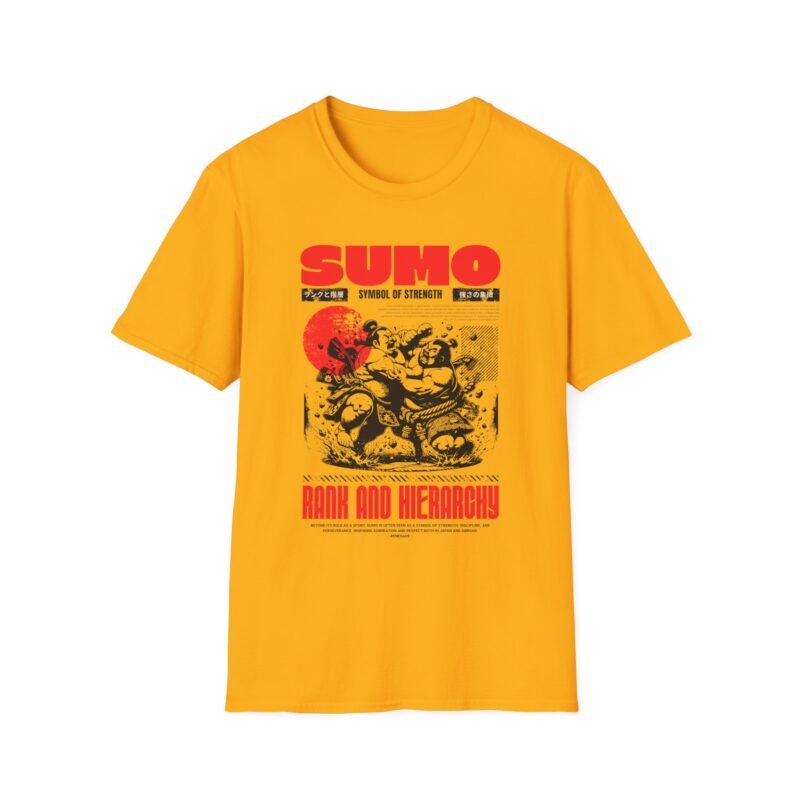 Sumo - Strength Unisex T-Shirt | Japanese Inspired Graphic Tee | Persistence is Power $17.88