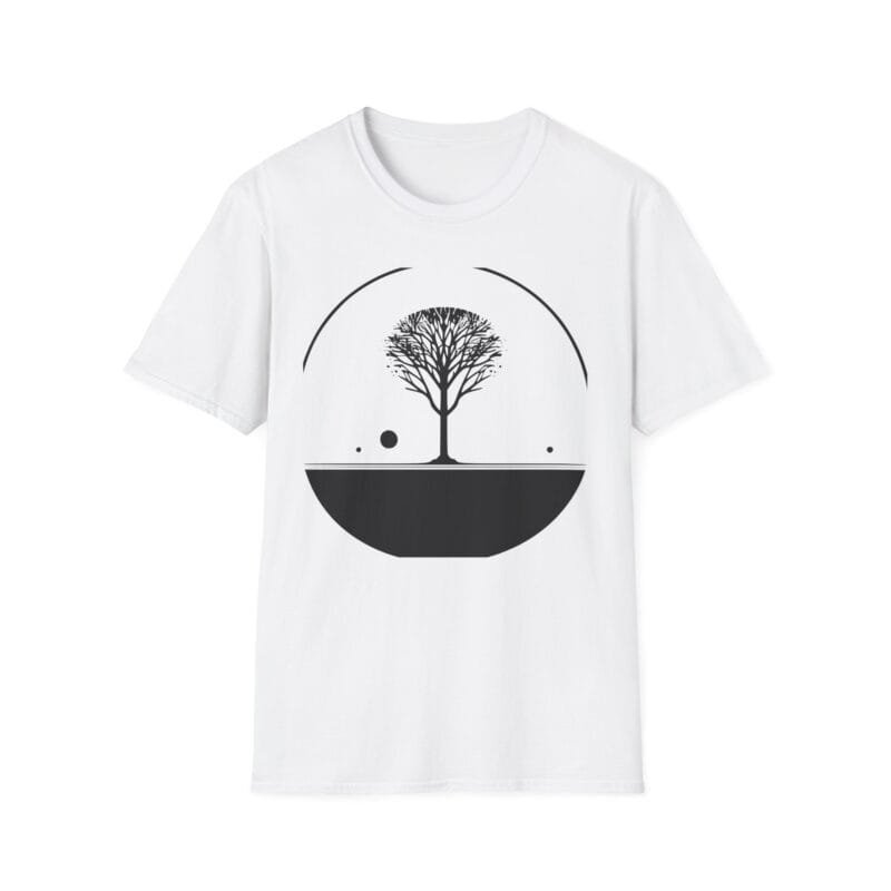 Natural Tree - 'Trees Are the Answer' Unisex Softstyle T-Shirt - Eco-Friendly Nature Tee for Nature Lovers $17.88