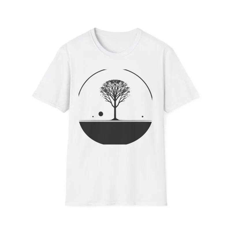 Natural Tree - 'Trees Are the Answer' Unisex Softstyle T-Shirt - Eco-Friendly Nature Tee for Nature Lovers $17.88