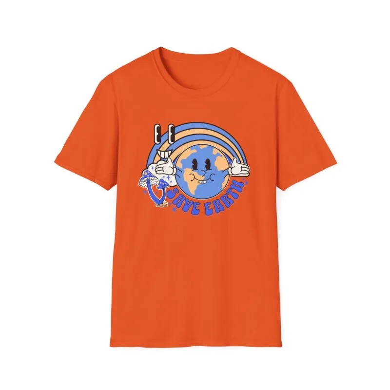 Save Earth Day Retro - Unisex T-Shirt - Eco-Friendly Graphic Tee for Earth Day & Everyday Wear $17.88