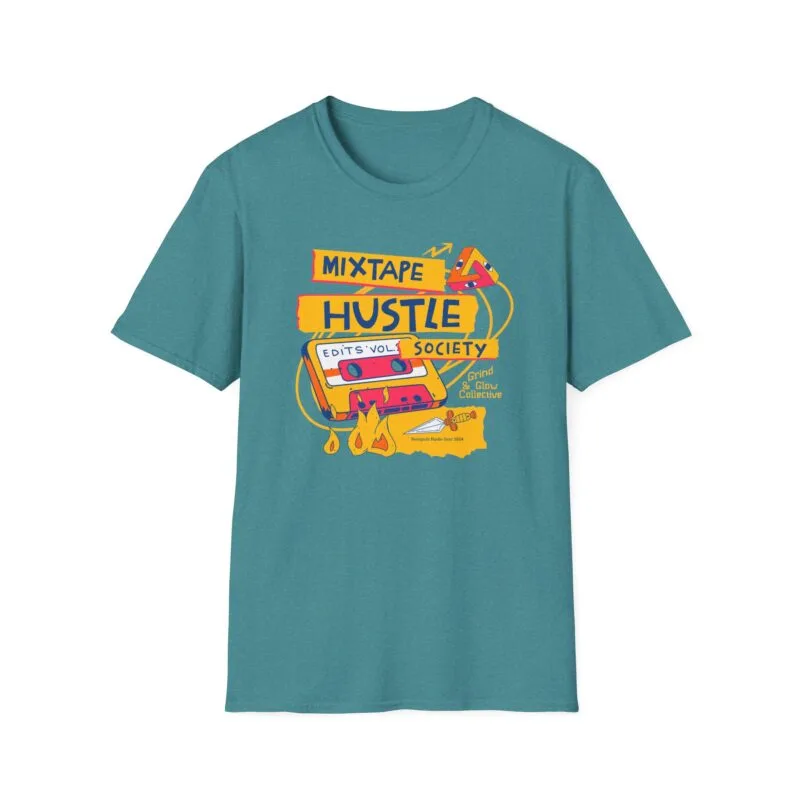 Mixing - Colorful Artistic T-Shirt, Casual Wear, Graphic Tee, Gifts for Friends, Unisex T-Shirt, Quote Shirt $17.88