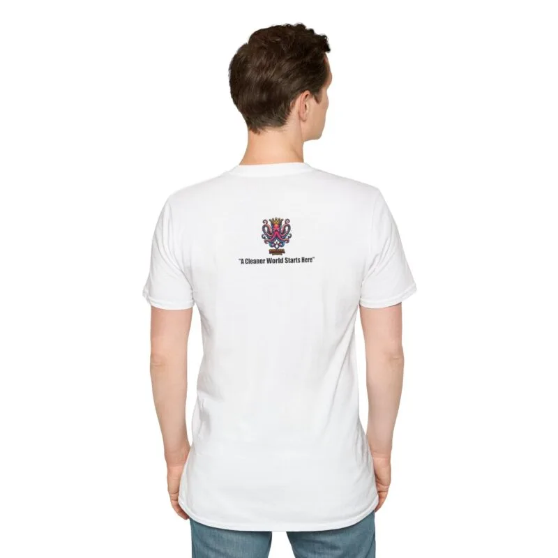 Resist Don't Eat Everything - Eco-Conscious Unisex Softstyle T-Shirt - "Resist the Waste" $17.88