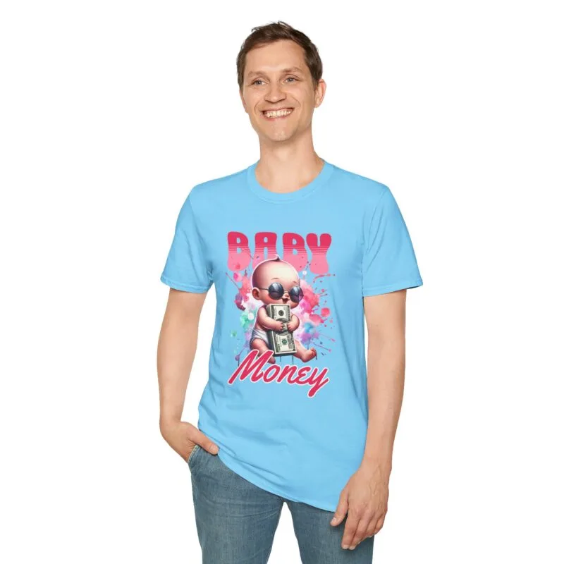 Baby Money - Graphic T-Shirt, Cute Baby Tee, Unisex T-Shirt, Baby Shower Gift, Fun Kids T-Shirt, Trendy Baby Apparel $17.86